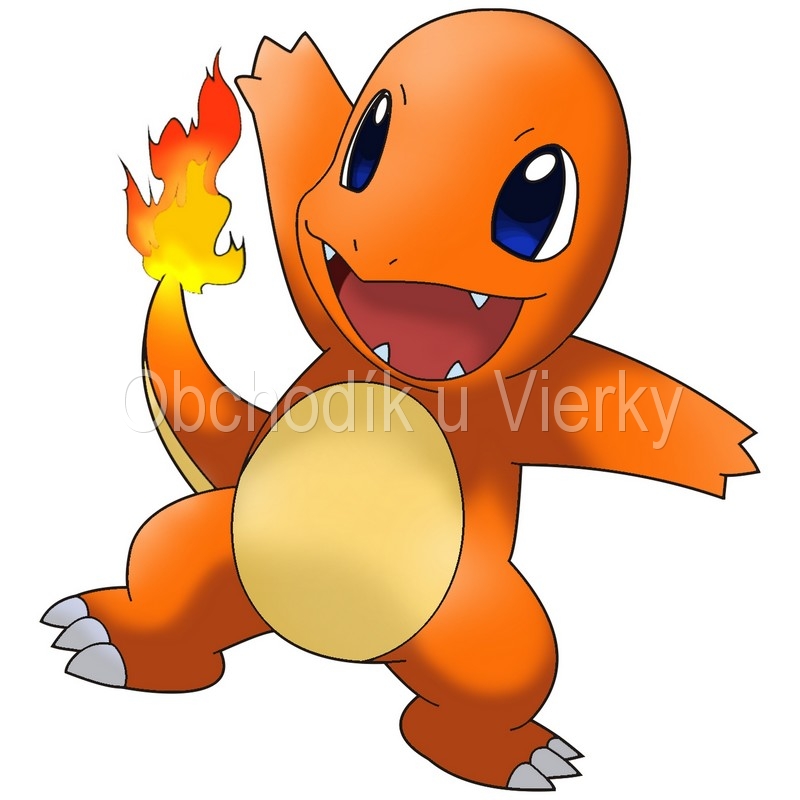 Jedlý obrázok Pokémon - Charmander č.8118,17